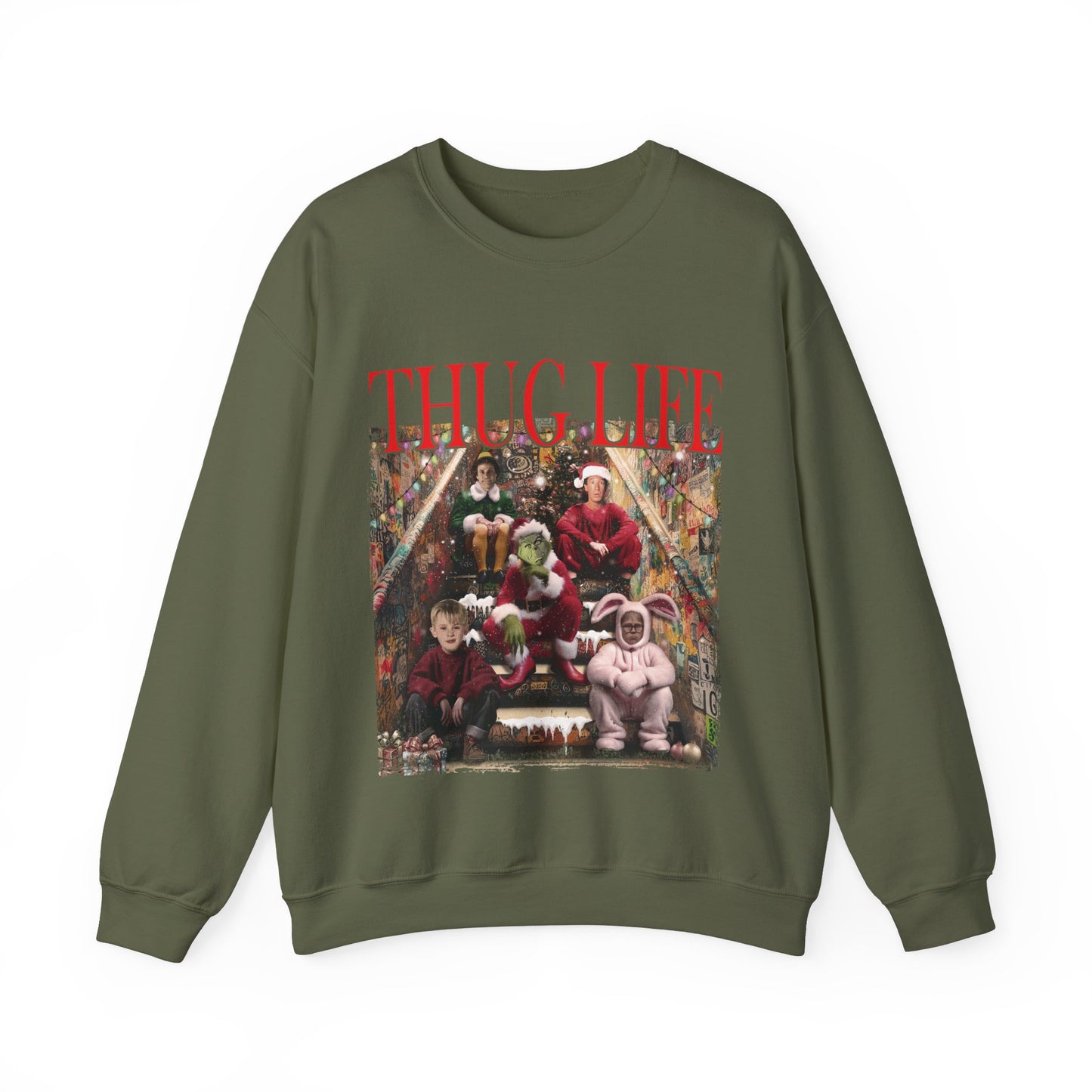 Thug Life Christmas Sweatshirt