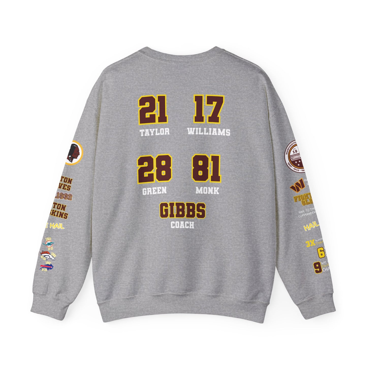🏈 Washington Commanders Legacy Crewneck Sweatshirt