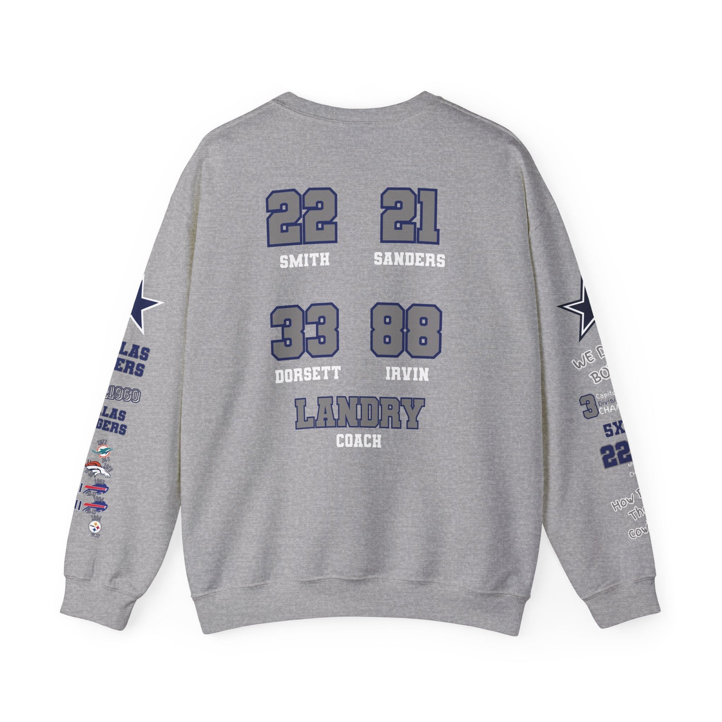 🏈 Official Dallas Cowboys Legacy Crewneck 🏈