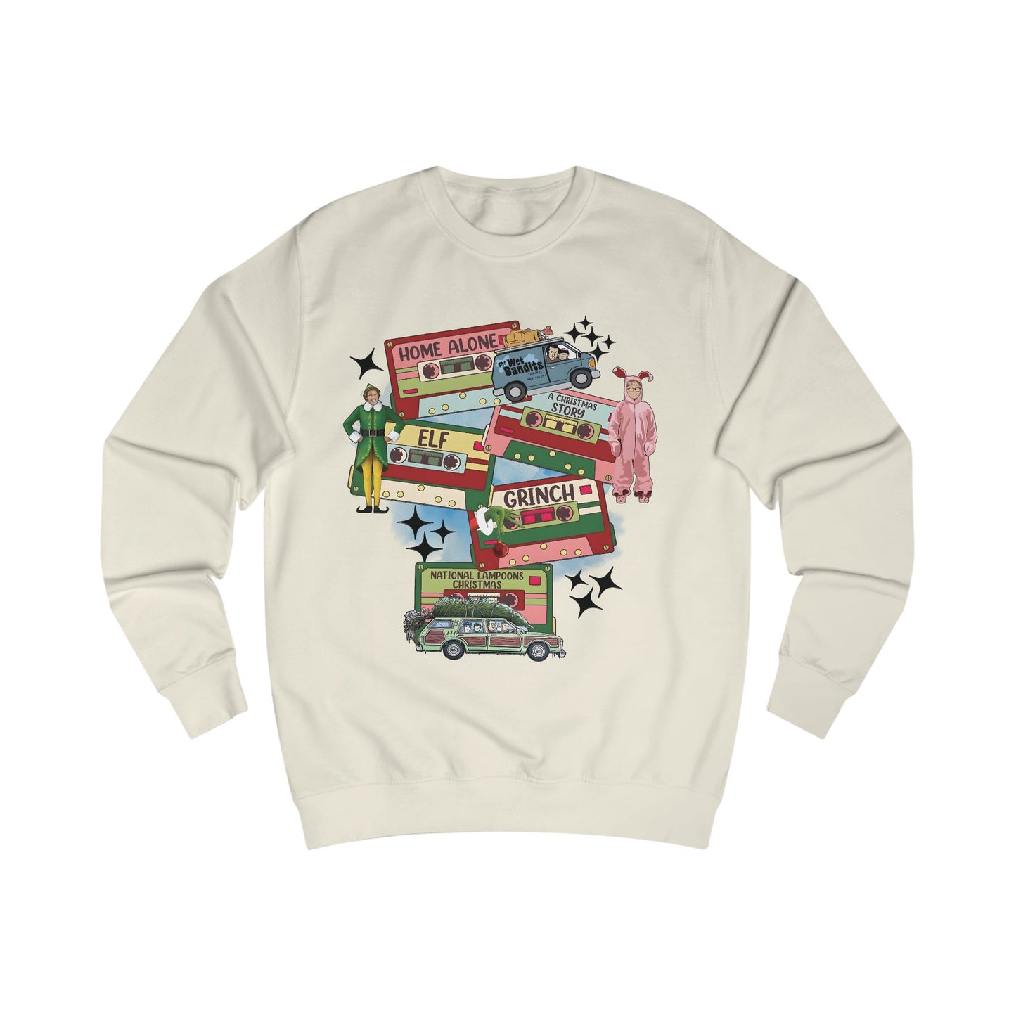 🎄 Christmas Cassette Sweatshirt 🎄