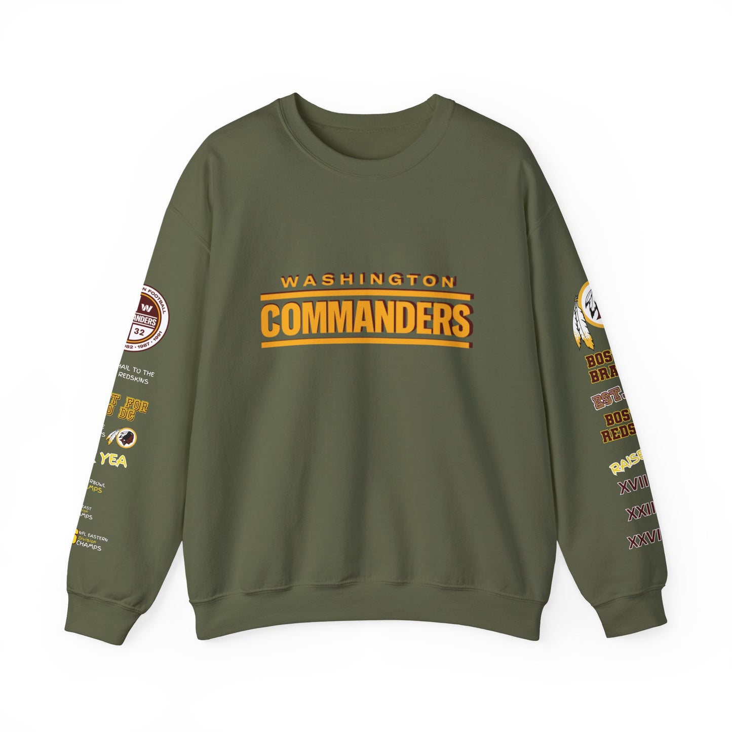 🏈 Washington Commanders Legacy Crewneck Sweatshirt