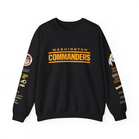 🏈 Washington Commanders Legacy Crewneck Sweatshirt