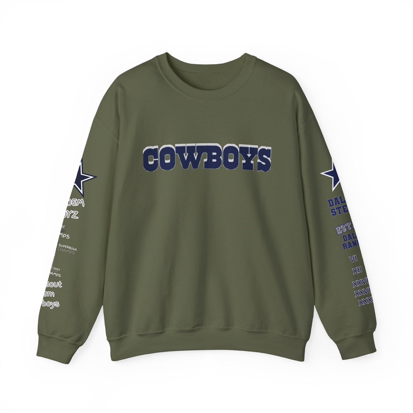 🏈 Official Dallas Cowboys Legacy Crewneck 🏈