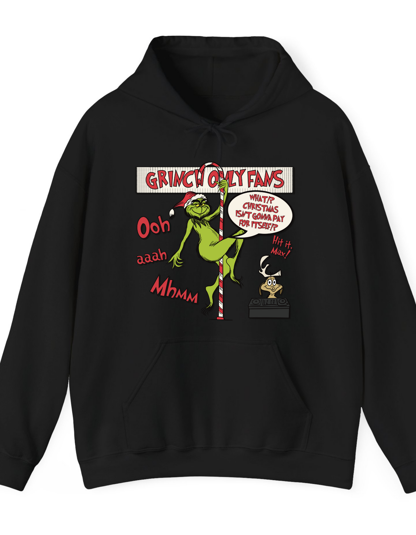 "Grinch Only Fans Hoodie"