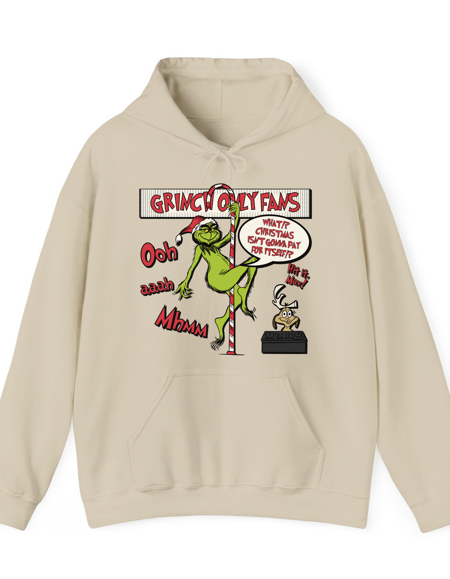 "Grinch Only Fans Hoodie"
