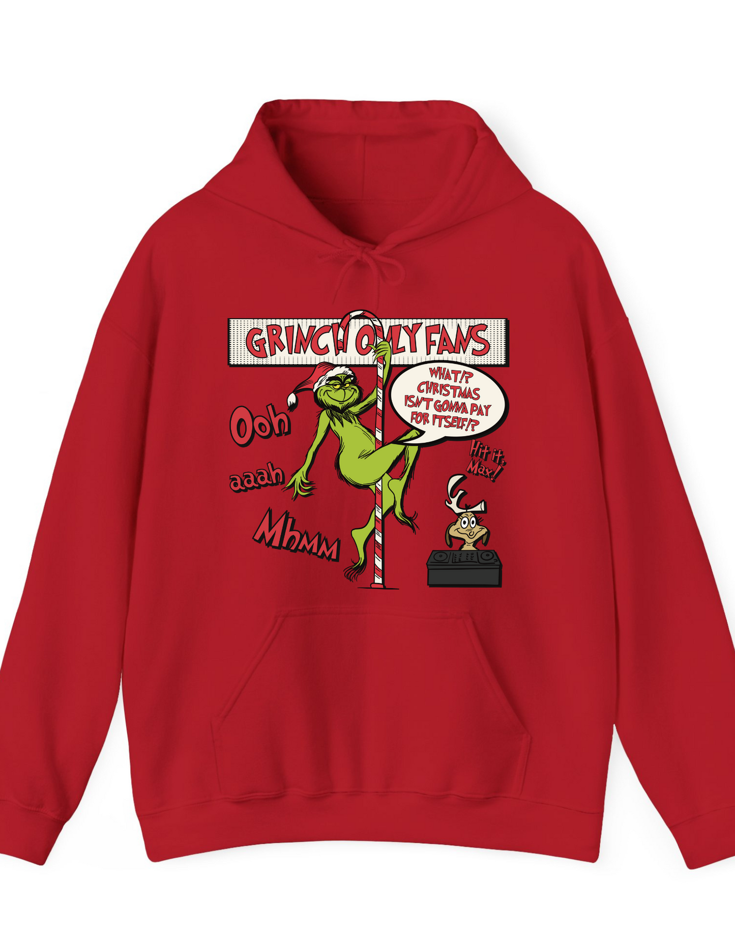 "Grinch Only Fans Hoodie"