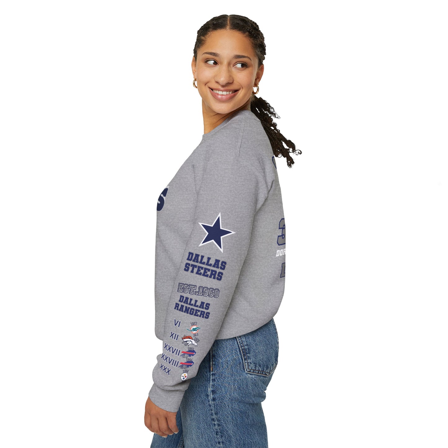 🏈 Official Dallas Cowboys Legacy Crewneck 🏈